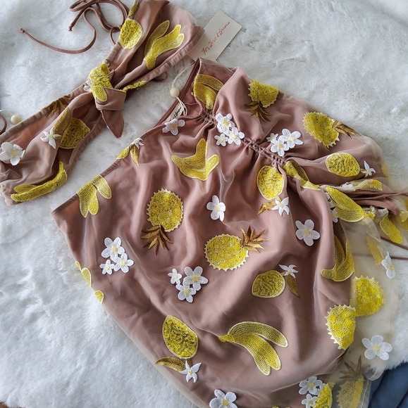 🍋For Love and Lemons 2 Piece Set - Skirt Size L, Top - M - Picture 13 of 16